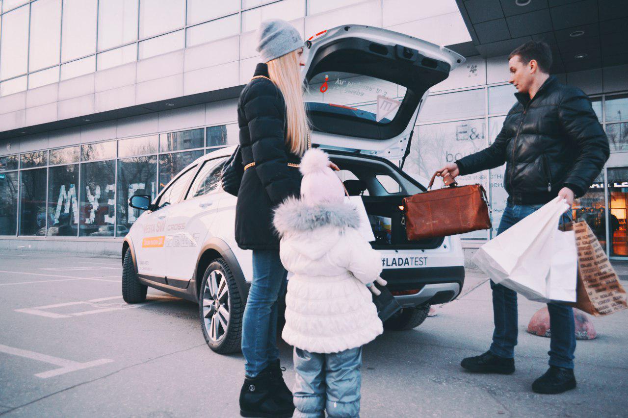 Один день в стиле ''Скажи жизни ДА'' с LADA VESTA CROSS SW