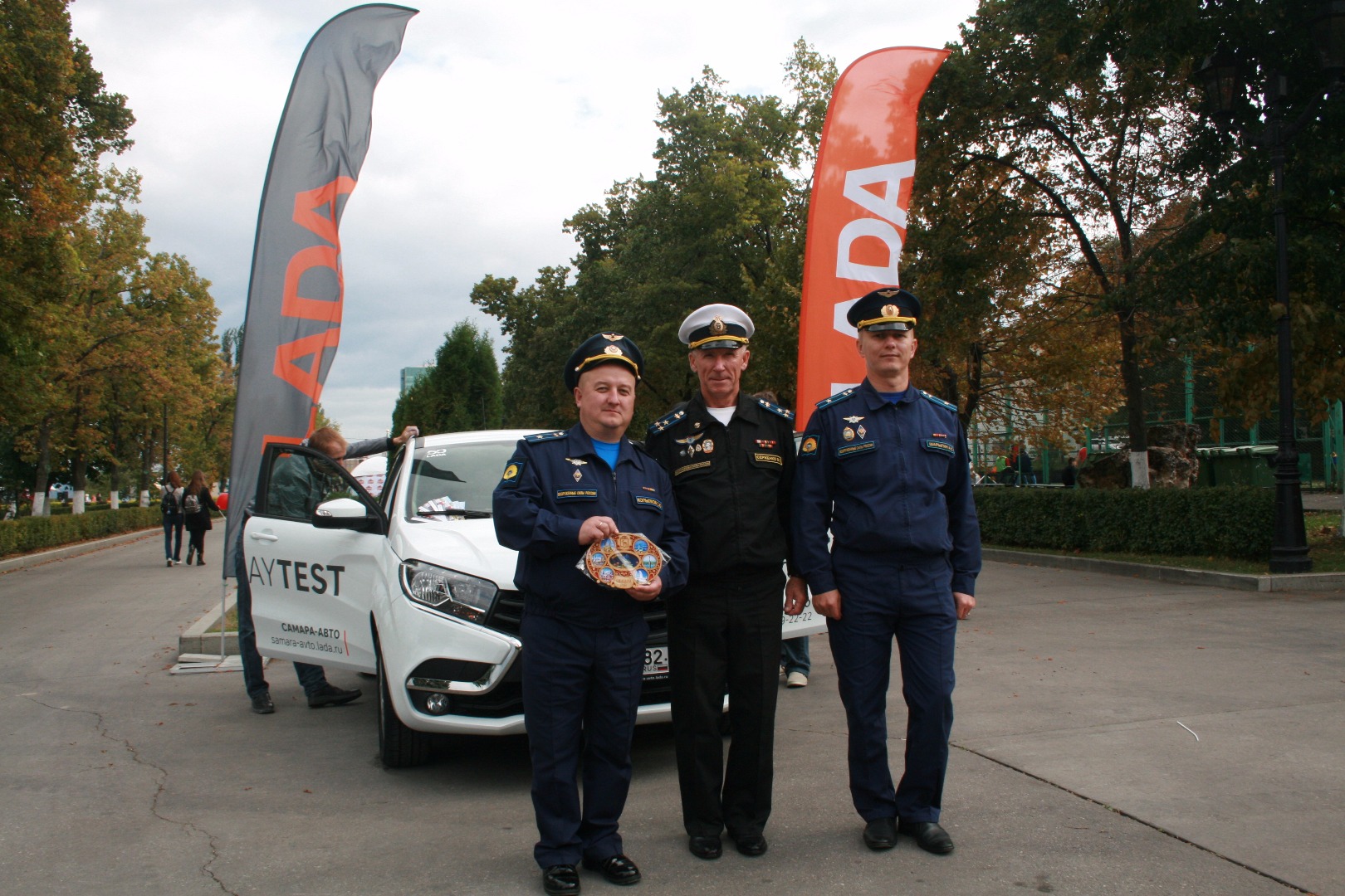 10 сентября бренд LADA на поздравил жителей с днем города Самара!
