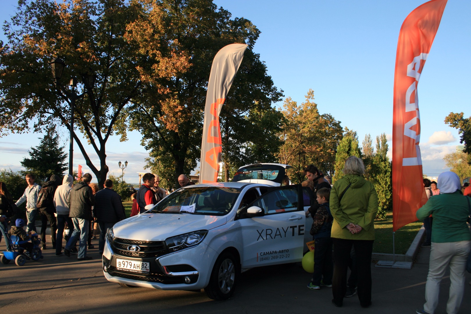 10 сентября бренд LADA на поздравил жителей с днем города Самара!