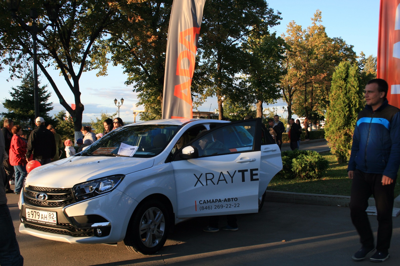 10 сентября бренд LADA на поздравил жителей с днем города Самара!