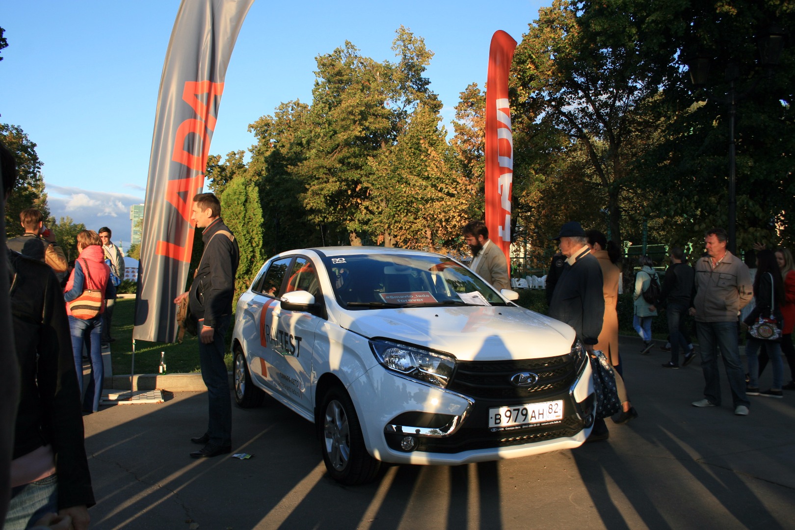 10 сентября бренд LADA на поздравил жителей с днем города Самара!