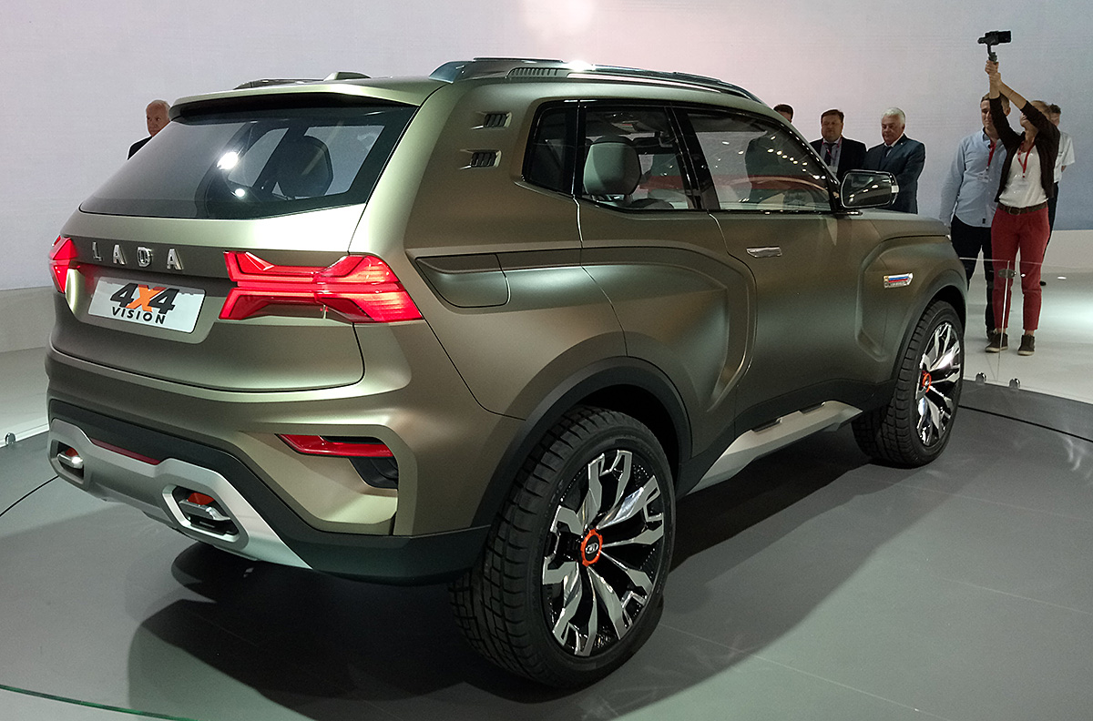 Lada 4x4 Vision: такой будет новая «Нива»!